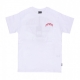 maglietta uomo triangle web tee WHITE