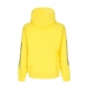 felpa cappuccio uomo wire hoodie YELLOW