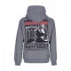 felpa cappuccio uomo trash hoodie GREY
