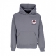 felpa cappuccio uomo trash hoodie GREY