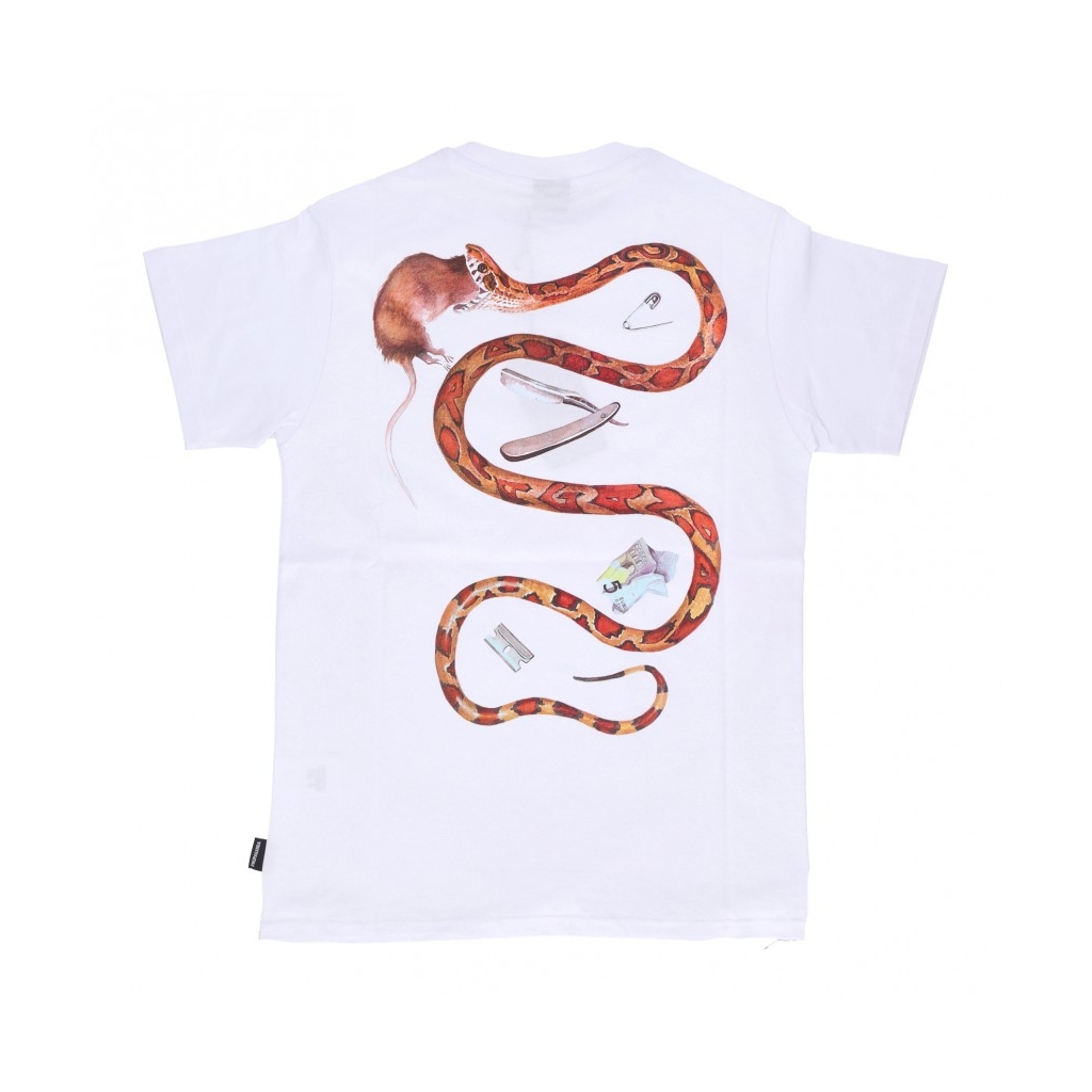 maglietta uomo buck 50 tee WHITE