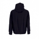 felpa cappuccio uomo hooded american script BLACK