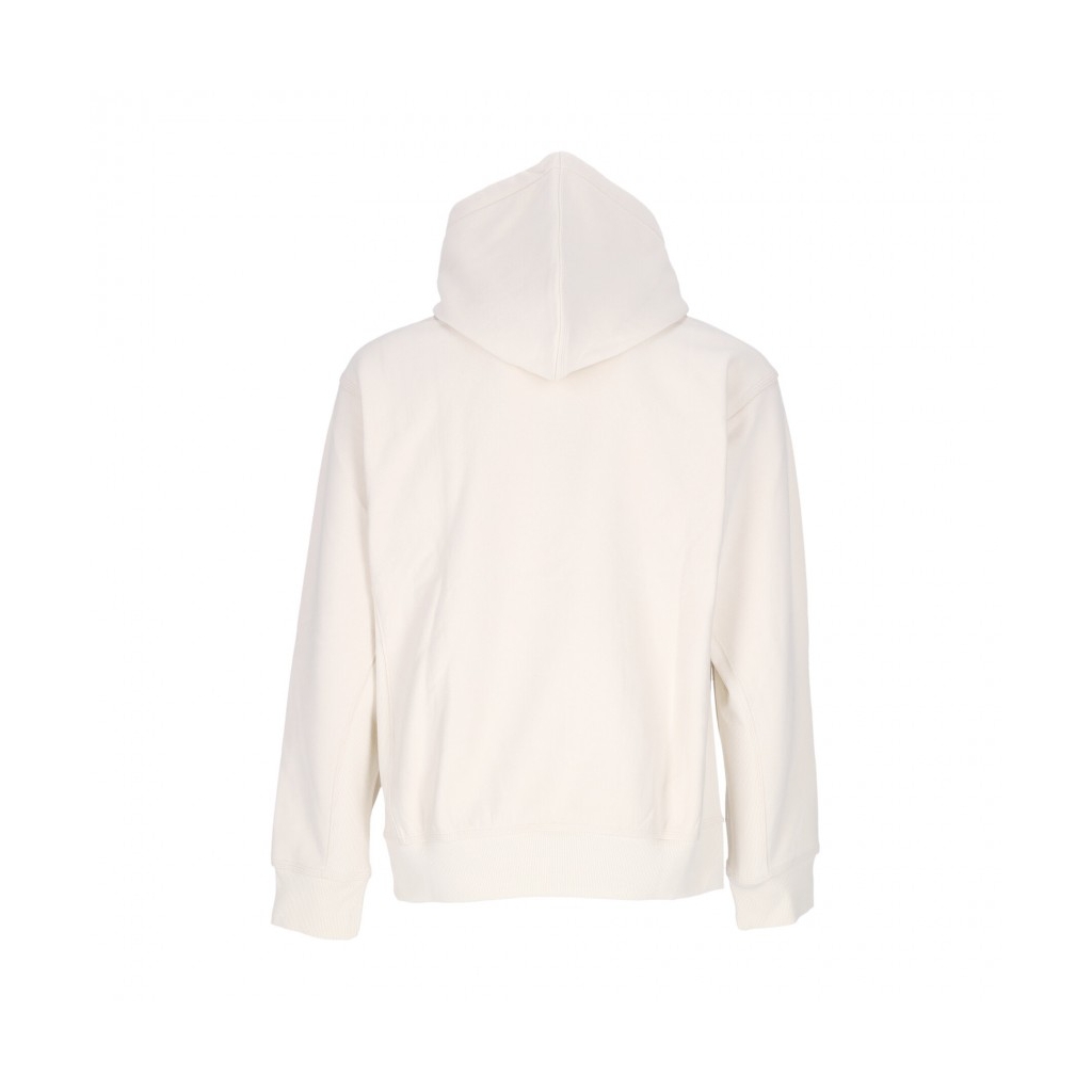 felpa cappuccio uomo hooded american script NATURAL