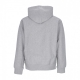 felpa cappuccio uomo hooded american script GREY HEATHER