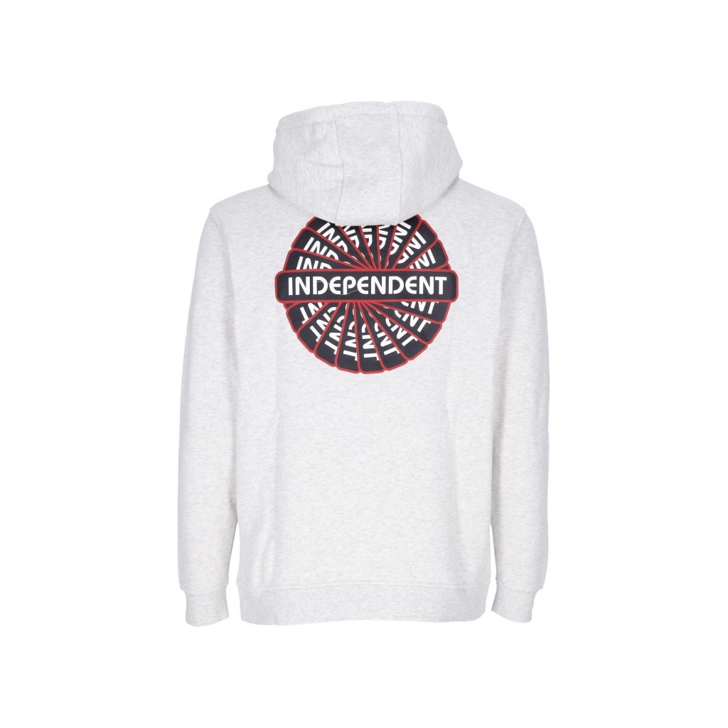 felpa cappuccio uomo groundwork revolve hood ATHLETIC HEATHER