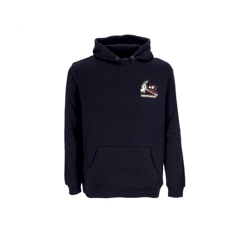 felpa cappuccio uomo ttg smash hood BLACK