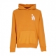 felpa cappuccio uomo mlb league essential bp hoodie losdod ORANGE