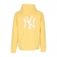 felpa cappuccio uomo mlb league essential bp hoodie neyyan YELLOW