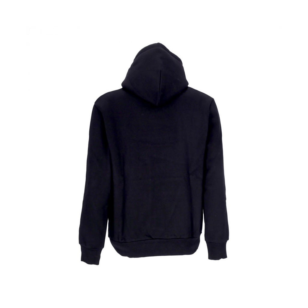 felpa cappuccio uomo hooded elzy sweatshirt BLACK/WAX