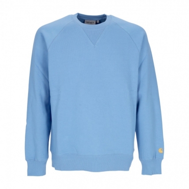 felpa girocollo uomo chase sweatshirt PISCINE/GOLD