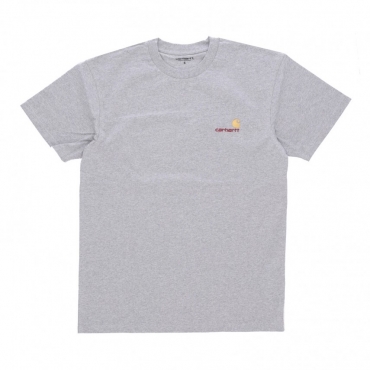 maglietta uomo american script tee GREY HEATHER