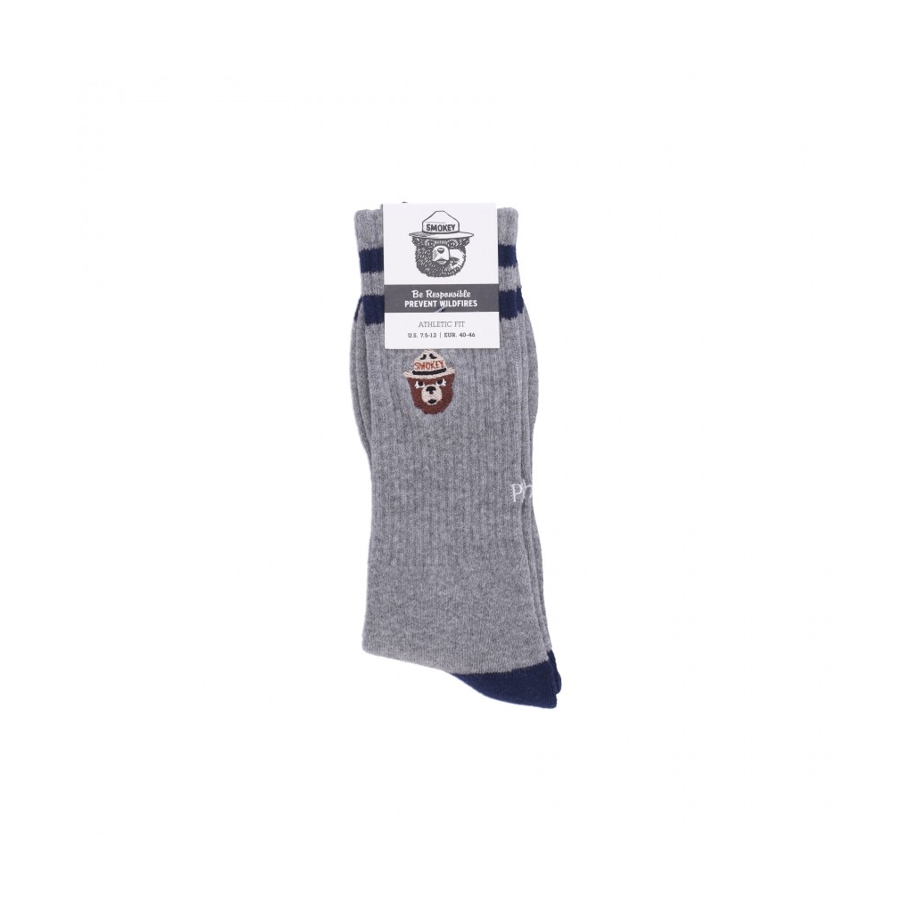 calza media uomo sbxe socks GREY HEATHER