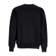 felpa girocollo uomo script crewneck BLACK