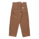 jeans uomo wide panel pant HAMILTON BROWN RINSED