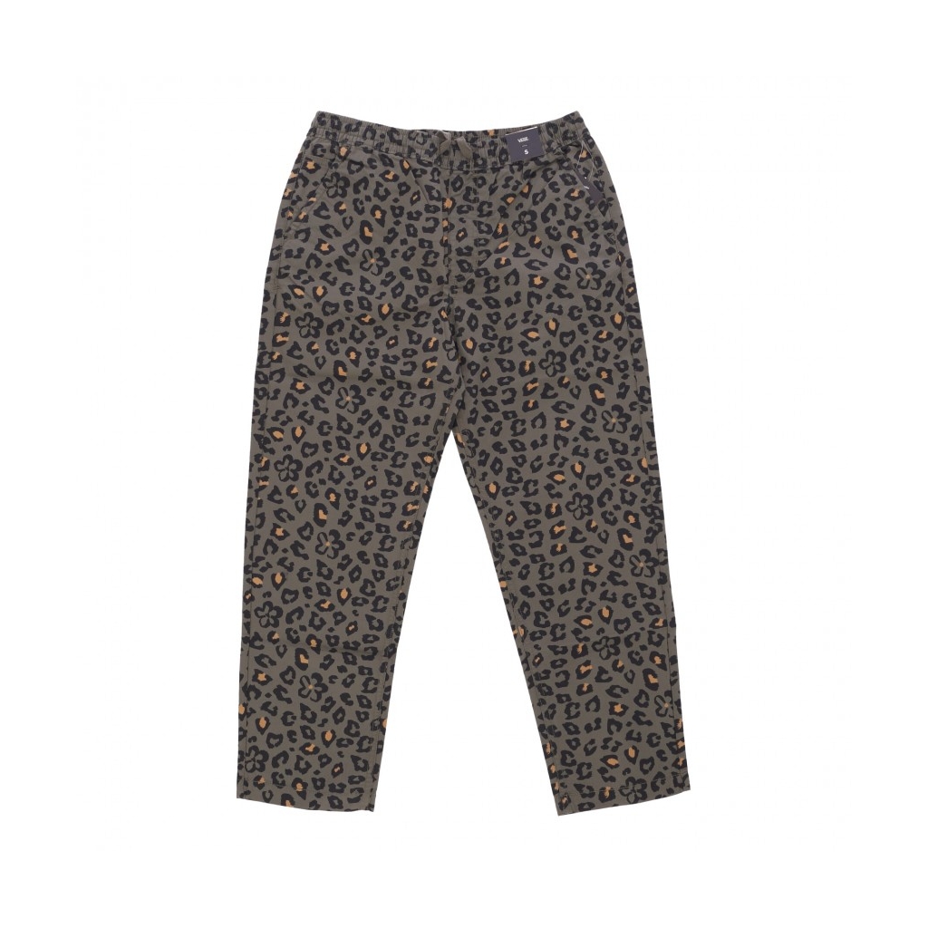 pantalone lungo donna range print relaxed pant GRAPE LEAF