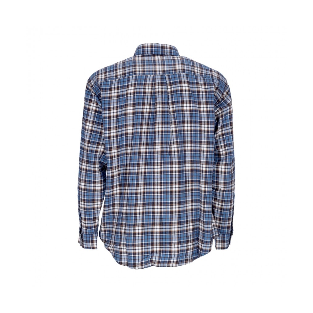 camicia manica lunga uomo yuma l/s shirt STORM BLUE