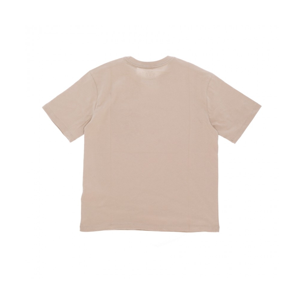 maglietta donna basic pocket labeel tee OXFORD TAN