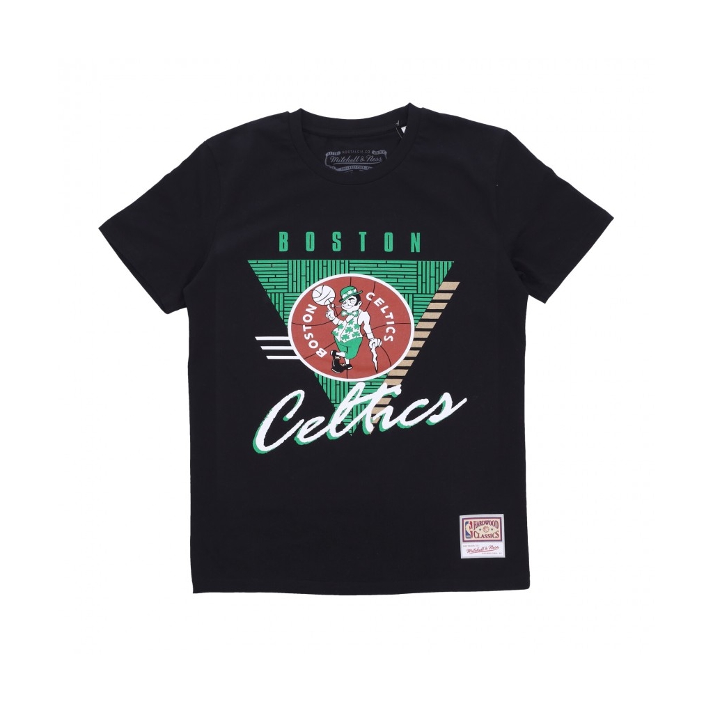 maglietta uomo nba final seconds tee hardwood classics boscel BLACK