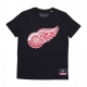 maglietta uomo nhl team logo tee detred BLACK