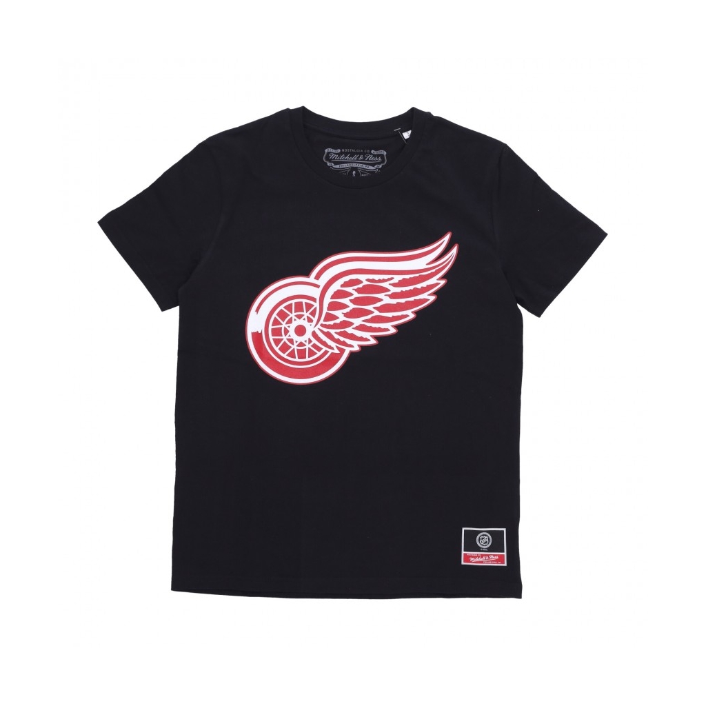 maglietta uomo nhl team logo tee detred BLACK