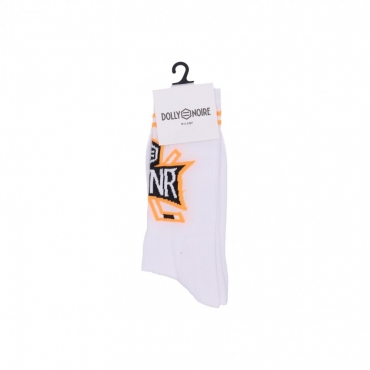 calza media uomo goat jacquard socks WHITE