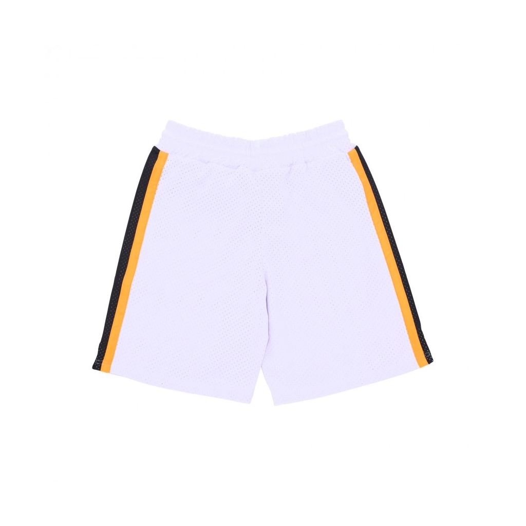 pantaloncino tipo basket uomo goat playmaker easyshorts WHITE