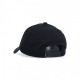 cappellino visiera curva uomo treelogo cap FLINT BLACK