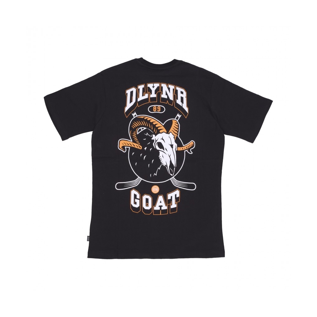 maglietta uomo goat skull tee BLACK