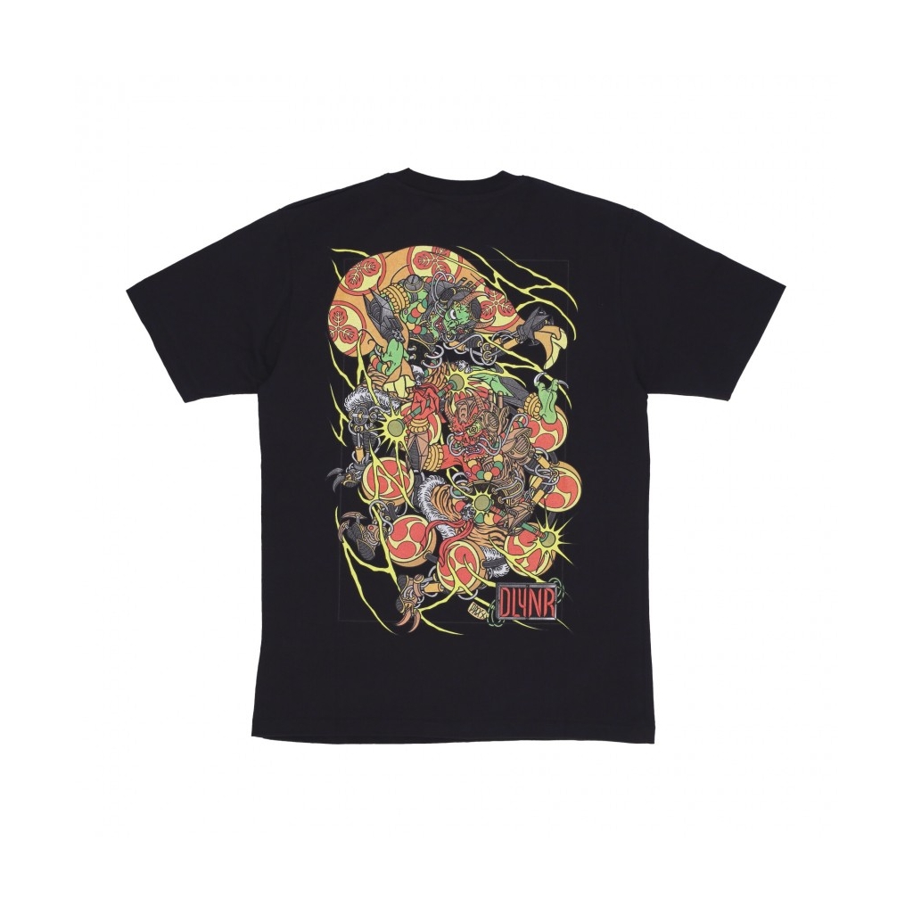 maglietta uomo fujin  rajin tee BLACK