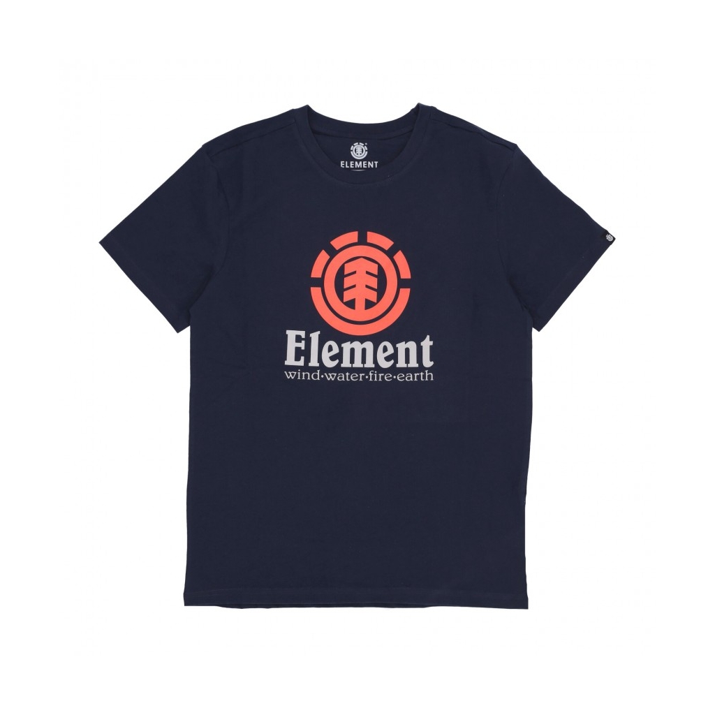 maglietta uomo vertical tee ECLIPSE NAVY/RED