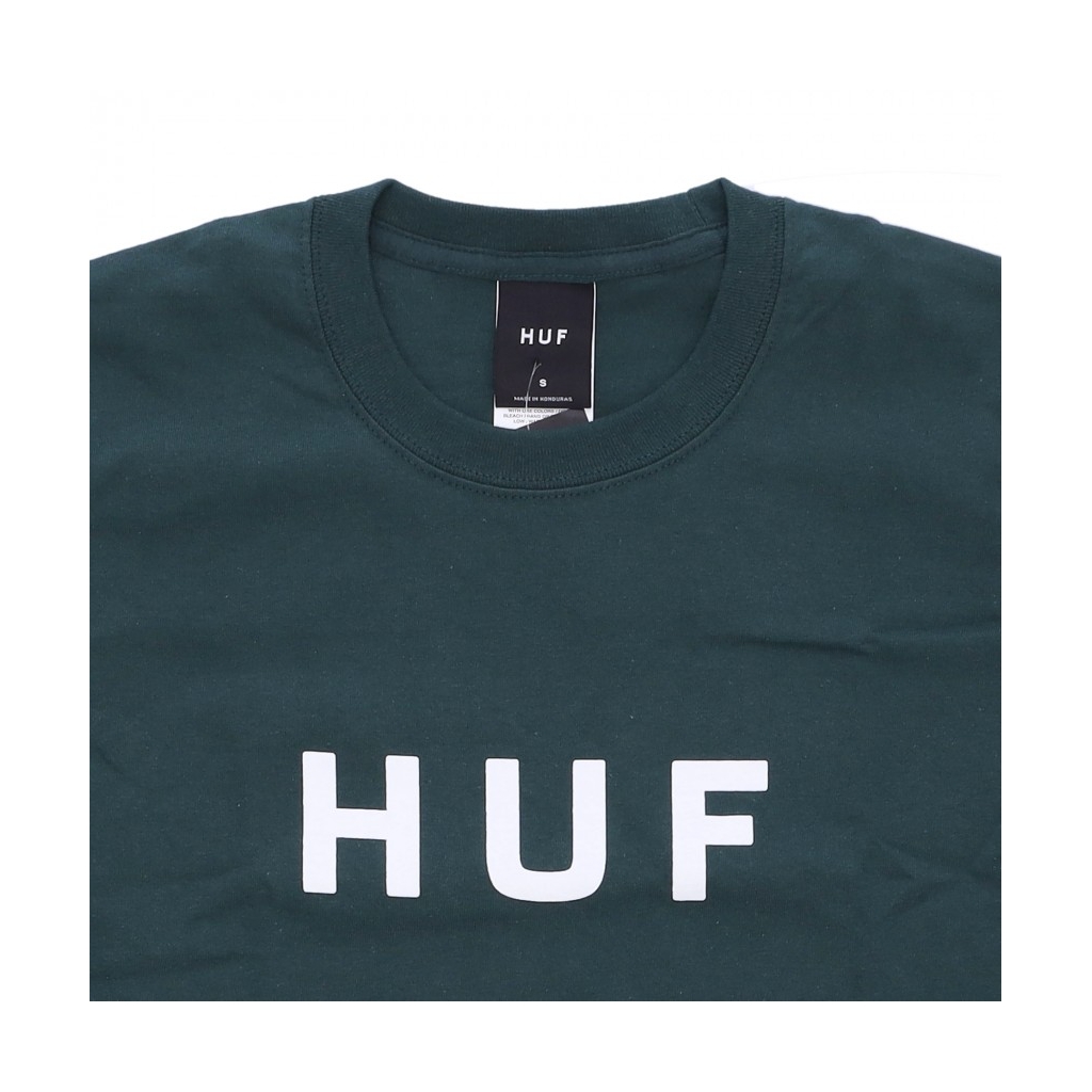 maglietta uomo essentials og logo tee FOREST GREEN