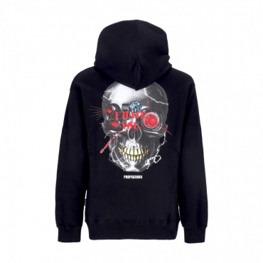 felpa cappuccio uomo terminator hoodie BLACK