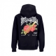 felpa cappuccio uomo butterfly hoodie BLACK