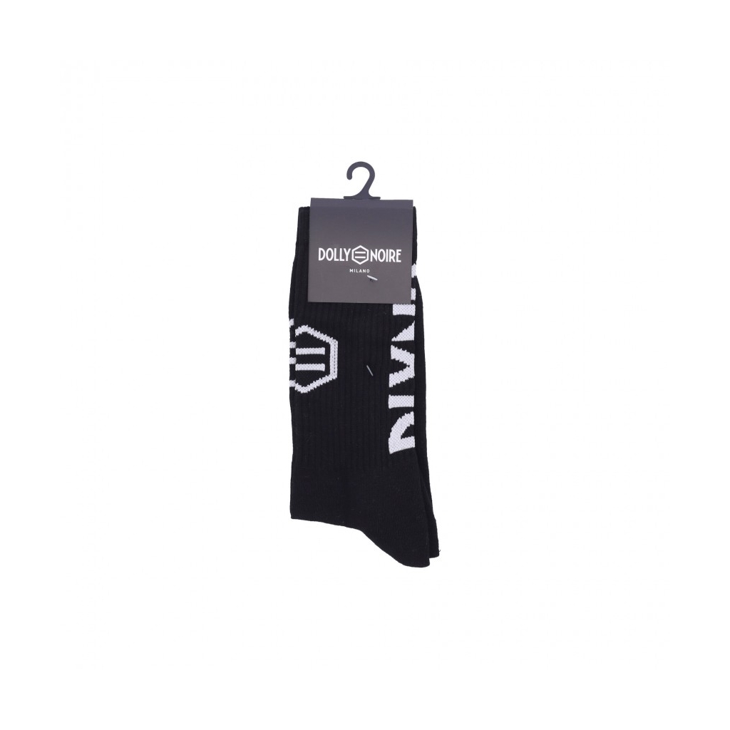 calza media uomo vertical dlynr socks BLACK