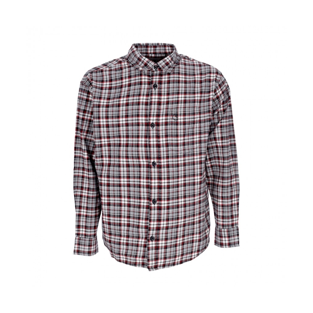 camicia manica lunga uomo yuma l/s shirt GREY HEATHER