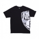 maglietta uomo nba large team logo os tee bronet BLACK/WHITE