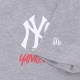 maglietta uomo mlb team logo graphic bp tee neyyan HEATHER GREY/WHITE