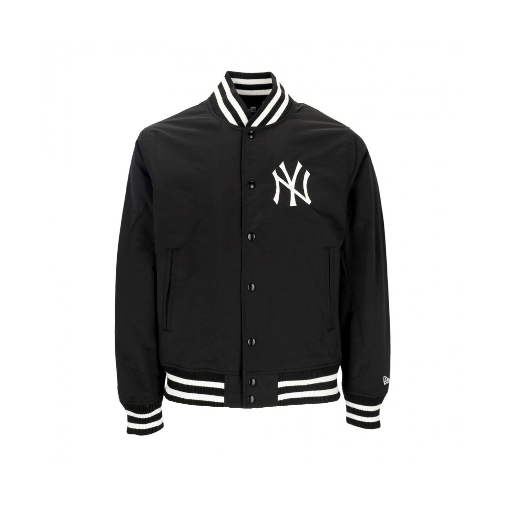 giubbotto bomber uomo mlb team logo bp bomber neyyan BLACK/WHITE