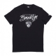 maglietta uomo nba script tee bronet BLACK/WHITE