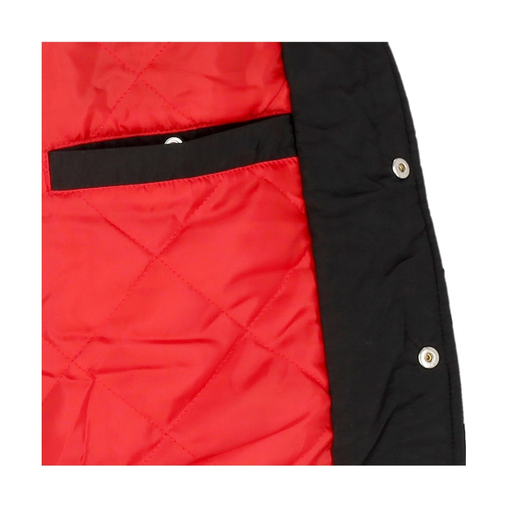 giubbotto bomber uomo nba script bomber chibul BLACK/FRONT DOOR RED