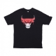 maglietta uomo nba drip logo os tee chibul BLACK/FRONT DOOR RED