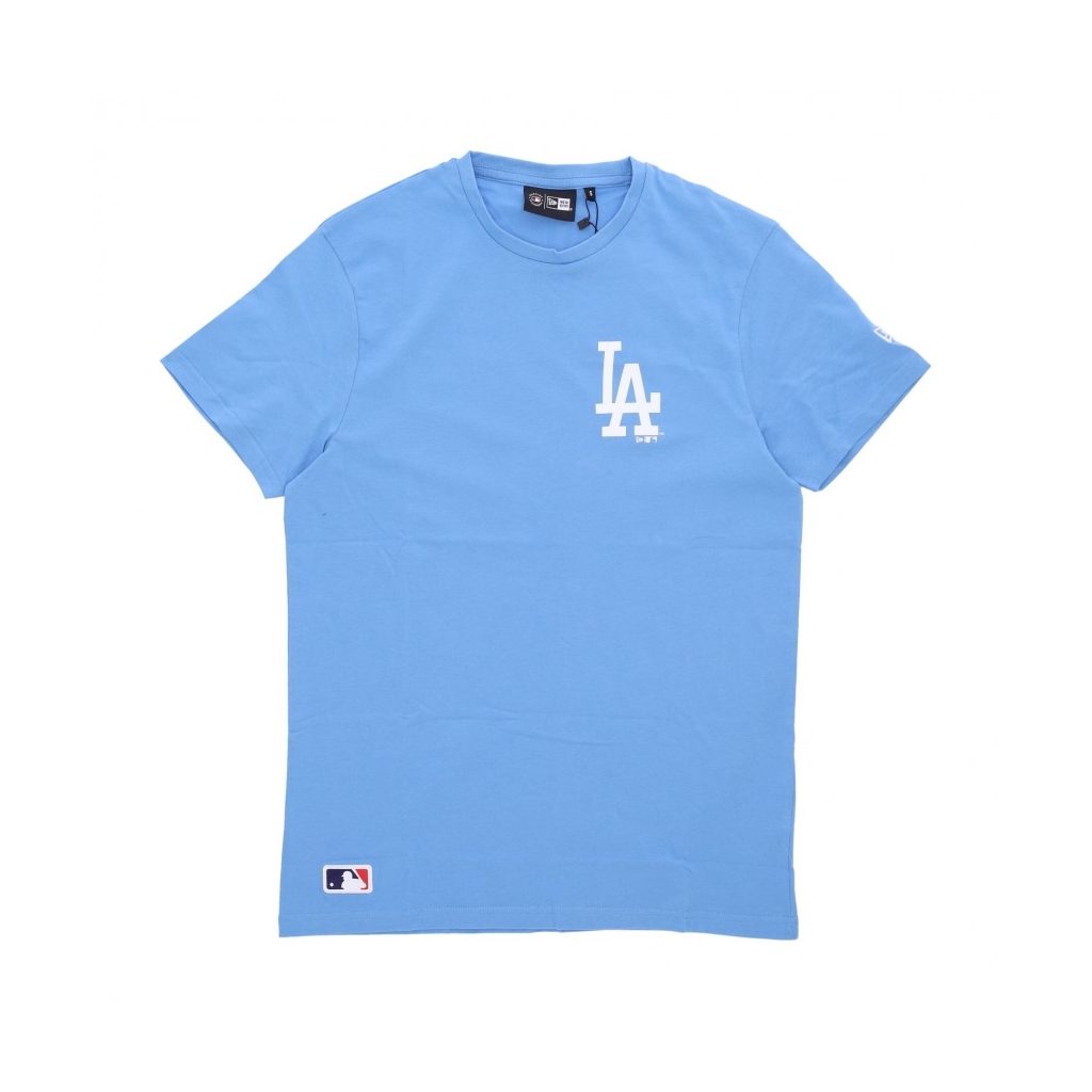 New era Los Angeles Dodgers League Essentials Lc Short Sleeve T-Shirt Blue