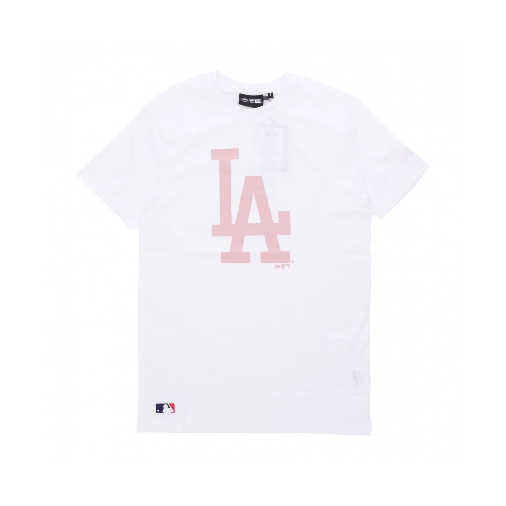 maglietta uomo mlb league essential cf tee losdod WHITE/ROSE