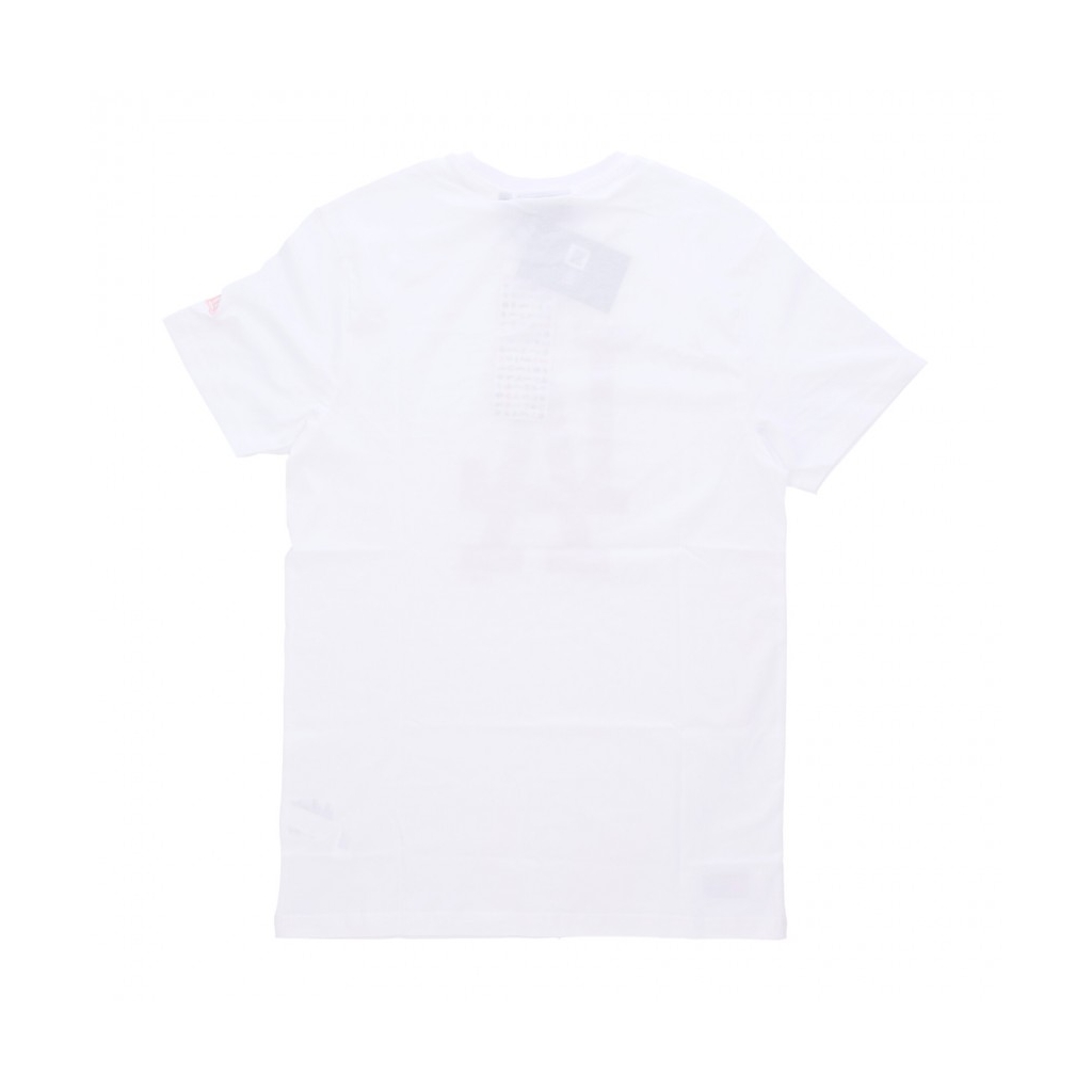 maglietta uomo mlb league essential cf tee losdod WHITE/ROSE