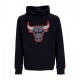 felpa cappuccio uomo nba outline logo po hoodie chibul BLACK/FRONT DOOR RED