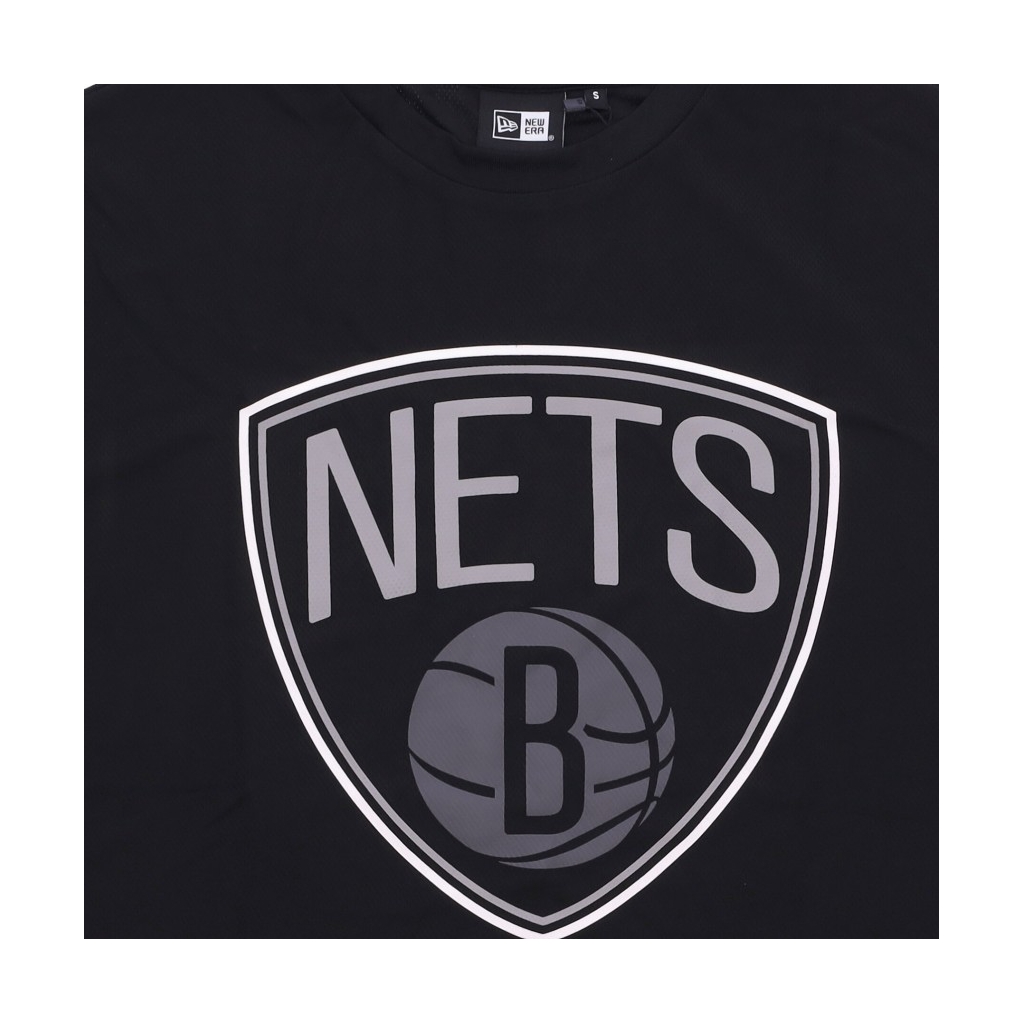 maglietta uomo nba os outline mesh tee bronet BLACK/WHITE