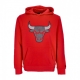 felpa cappuccio uomo nba outline logo po hoodie chibul FRONT DOOR RED/BLACK