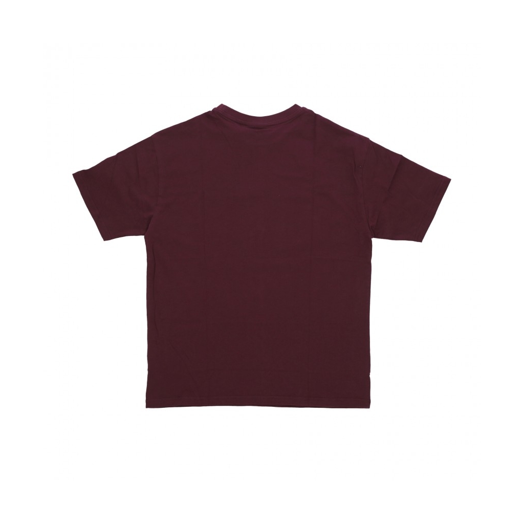 maglietta uomo mlb league essentials oversized tee neyyan MAROON/ROSE GOLD