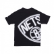 maglietta uomo nba oversized bp neon tee bronet BLACK/WHITE