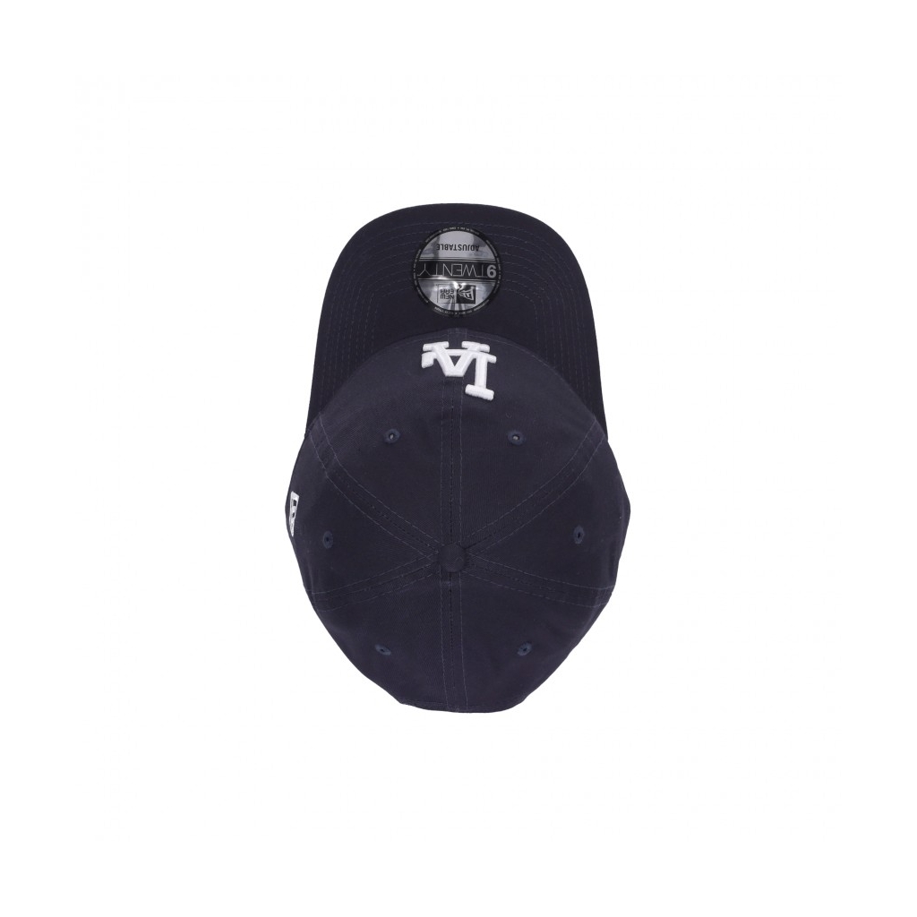 cappellino visiera curva uomo mlb league essential 920 losdod NAVY